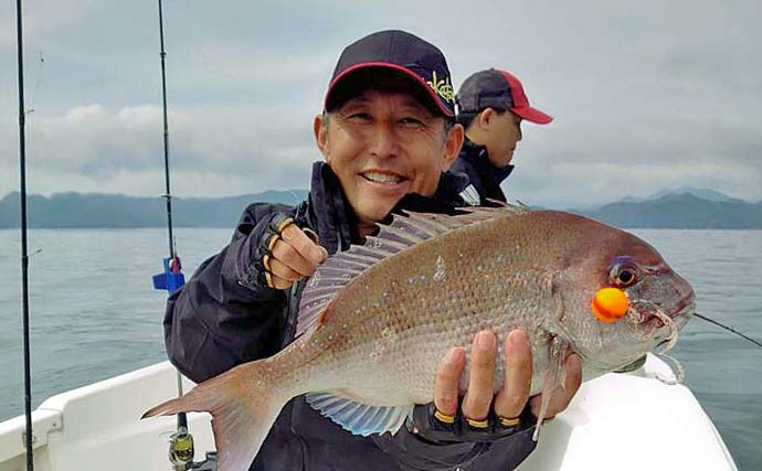 ボートエギング＆タイラバ釣行で両本命キャッチ成功【三重・フィッシング光栄】