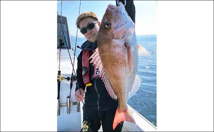 【沖釣り最新釣果】タイラバ・タイジギングでマダイ好調顔出し（福井）