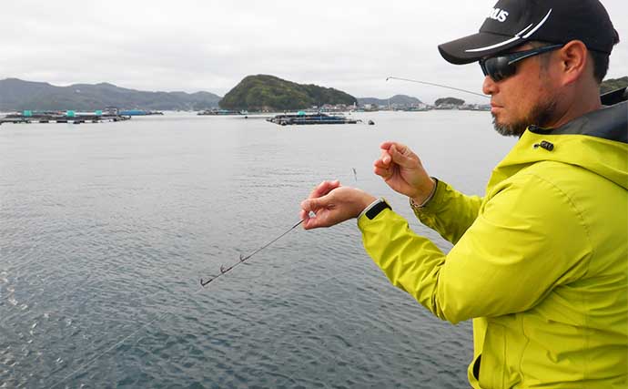 イカダでのヤエン釣り＆エギング二刀流で春のデカイカに挑戦【三重・宝成渡船】