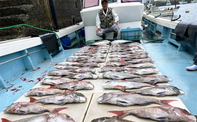 【船釣り釣果速報】乗っ込みシーズン到来で良型マダイ続々浮上（長崎・佐賀）