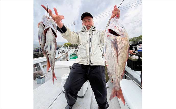 【船釣り釣果速報】乗っ込みシーズン到来で良型マダイ続々浮上（長崎・佐賀）