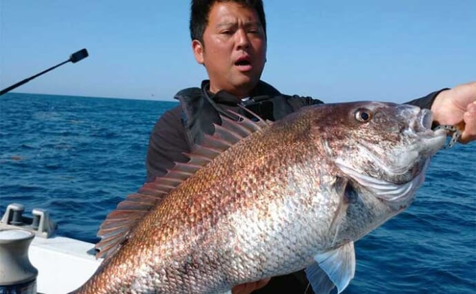 【船釣り釣果速報】タイラバ＆タイジギングで大型マダイ釣るチャンス！（福井）