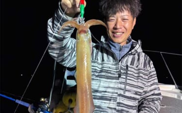 【夜焚きイカ釣果速報】パラソル級交じりで釣る人50尾オーバー（福岡）