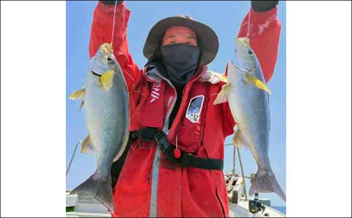 【船釣り釣果速報】落とし込みや泳がせ釣りで大型ヒラメ顔出し（大分・熊本）