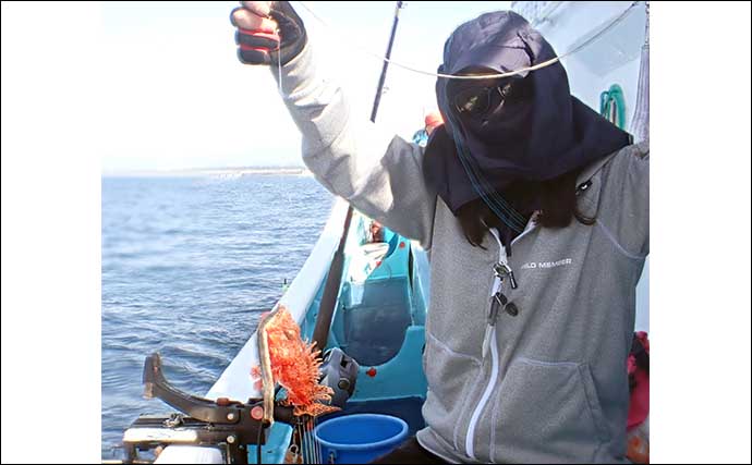 沼津沖オニカサゴ釣りで本命連打【静岡・城】効果発揮した「特エサ」とは？