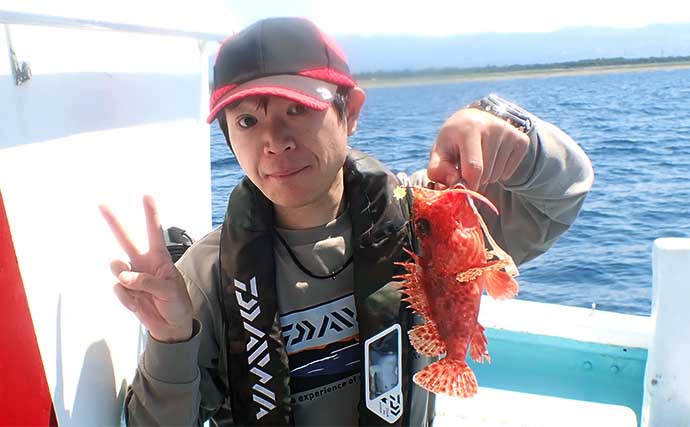 沼津沖オニカサゴ釣りで本命連打【静岡・城】効果発揮した「特エサ」とは？