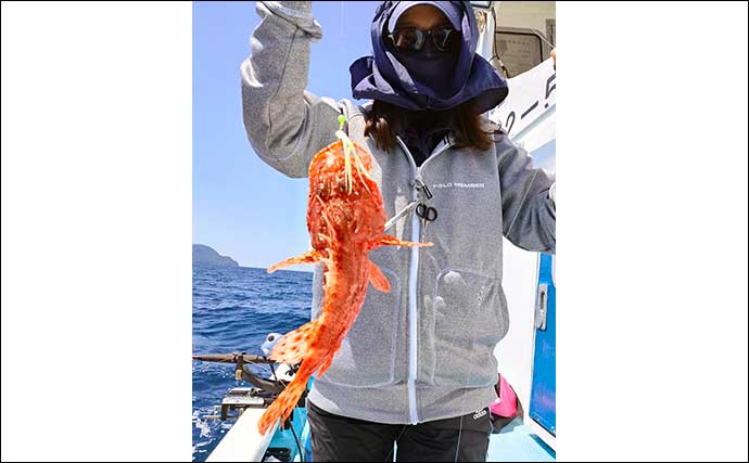 沼津沖オニカサゴ釣りで本命連打【静岡・城】効果発揮した「特エサ」とは？