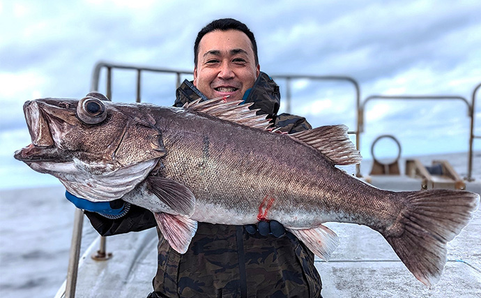 能登半島沖スロージギング釣行で高級美味魚「アラ」狙い　攻略の近道はロッドにあり