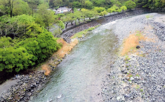 鮎（アユ）友釣りオススメ河川ガイド2024：道志川【山梨】釣り人専用駐車場ある場所も