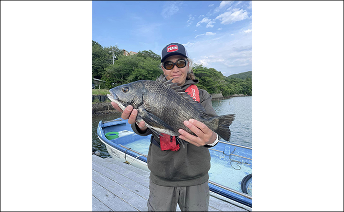 【カカリ釣り釣果速報】イカダからのエギングでアオリイカ好ヒット中（三重）