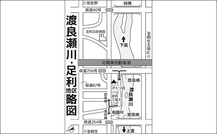 鮎（アユ）友釣りオススメ河川ガイド2024：渡良瀬川【栃木県】天然遡上は遅れ気味か