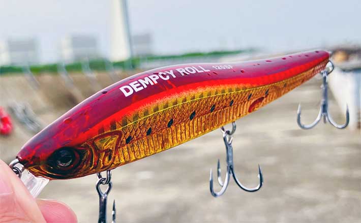 大阪南港界隈で話題のNEWルアー『デンプシーロール120SF』を使ってみた