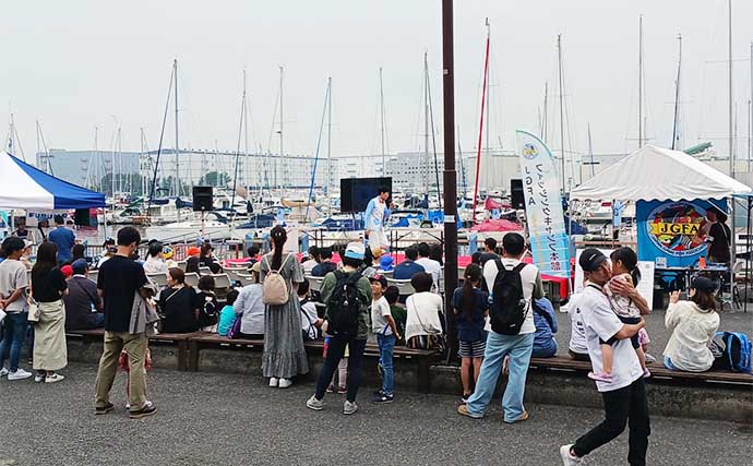 JGFAフィッシングキャンプに参加【夢の島マリーナ】子供向けのイベントも盛り沢山