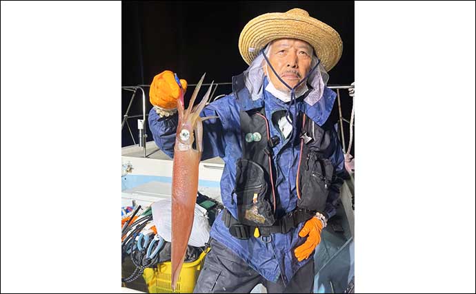 【夜焚きイカ釣果速報】銅突き仕掛けで釣る人100匹超えと上向き（福岡）