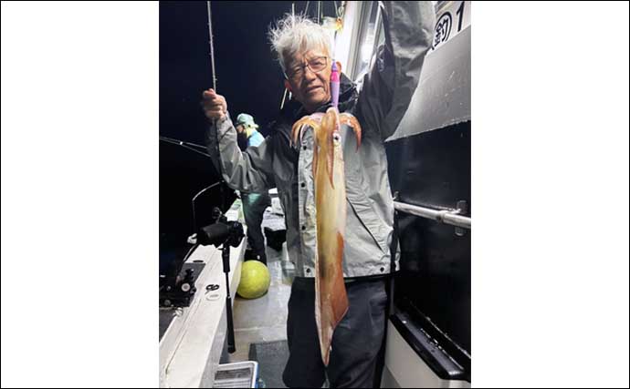 【夜焚きイカ釣果速報】銅突き仕掛けで釣る人100匹超えと上向き（福岡）