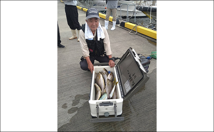 【船釣り釣果速報】博多湾内のタチウオ釣りで指7本級ドラゴン堂々浮上（福岡）