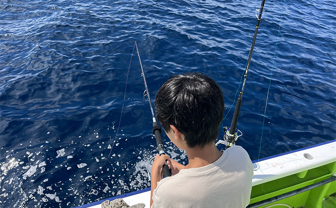 相模湾ライブベイト釣りでホンガツオ入れ食い【神奈川・葉山発】35kgキハダも船中浮上