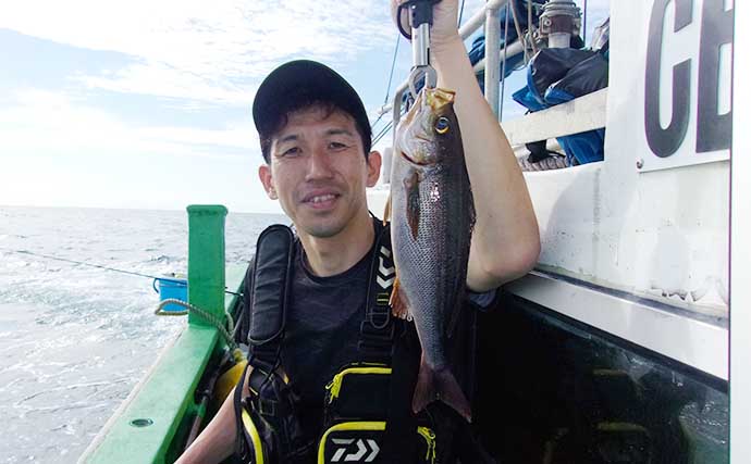 大原沖の船イサキ釣りで半分以上の人が規定数50尾を達成！【千葉・ニビヤ吉栄丸】