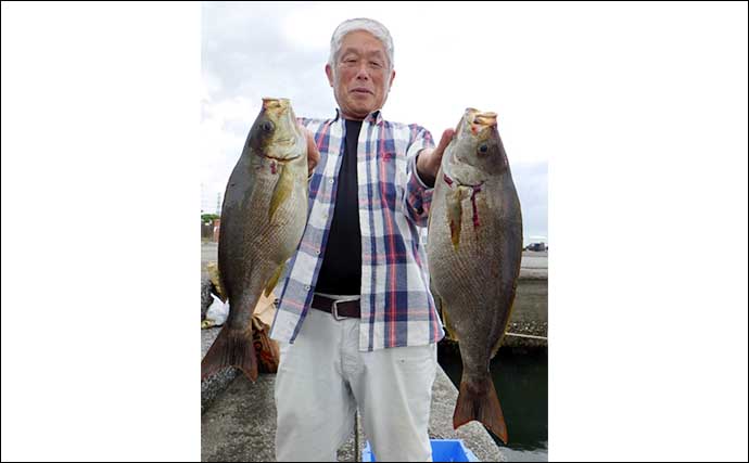 【船釣り釣果速報】大分沖コマセ釣りで大型イサキが続々ヒット中（大分・熊本）