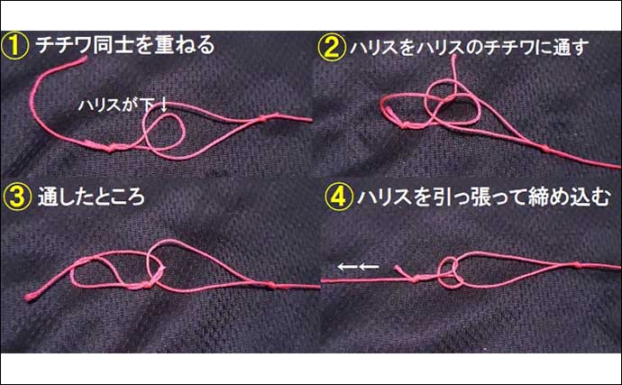 渓流エサ釣りの【通し仕掛けとハリス交換式仕掛けの作り方】を徹底解説