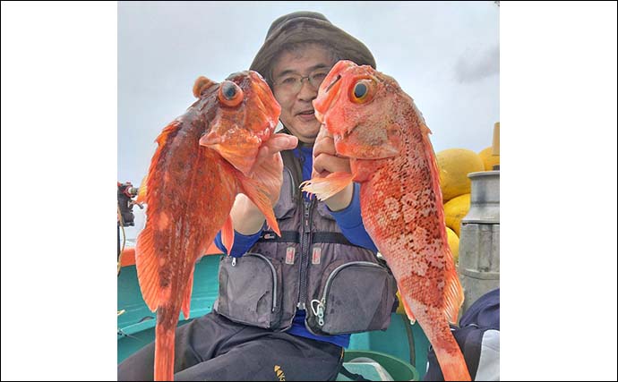 丸天丸でアラ五目釣行【茨城・波崎新港】本命不発も1.5kgユメカサゴ＆カンコが好土産に