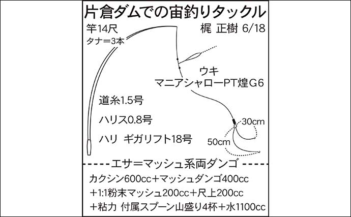 今週のヘラブナ推薦釣り場2024【千葉県・片倉ダム】