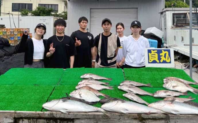 【海上釣り堀最新釣果】アオイソメ使ったミャク釣りでマダイ39匹と爆釣（三重・愛知）