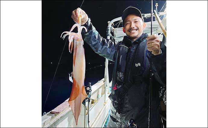 【夜焚きイカ釣果速報】釣る人でヤリイカ120尾前後！日により数にムラあり（福岡）