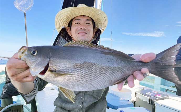 【船釣り釣果速報】五目釣りで腹パンのジャンボイサキが続々登場（大分・熊本）