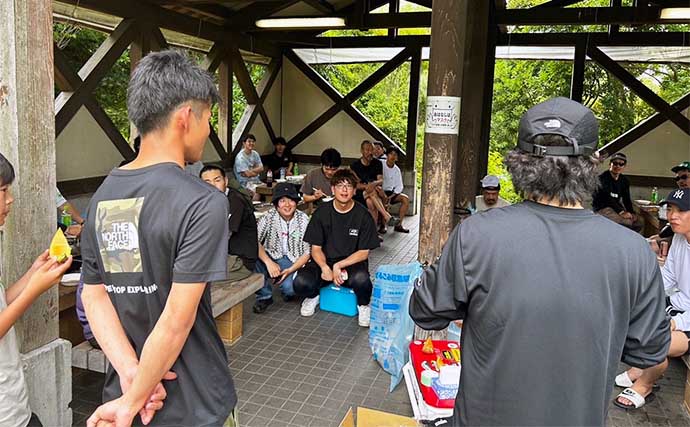 BBQのちシーバスフィッシングで連続バイトを満喫【福井・坂井市海浜自然公園】