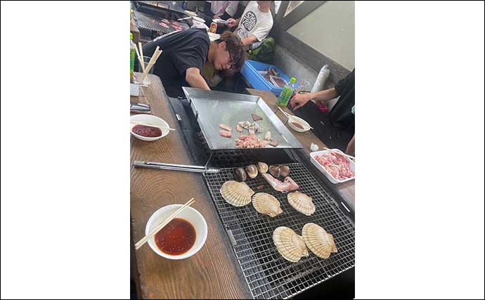 BBQのちシーバスフィッシングで連続バイトを満喫【福井・坂井市海浜自然公園】