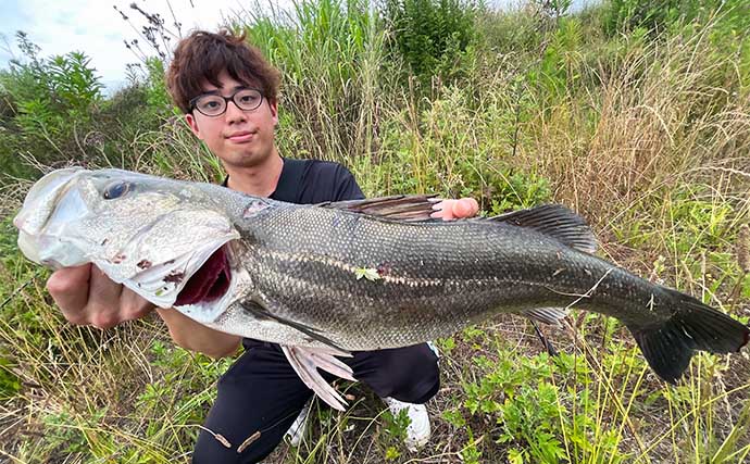 BBQのちシーバスフィッシングで連続バイトを満喫【福井・坂井市海浜自然公園】