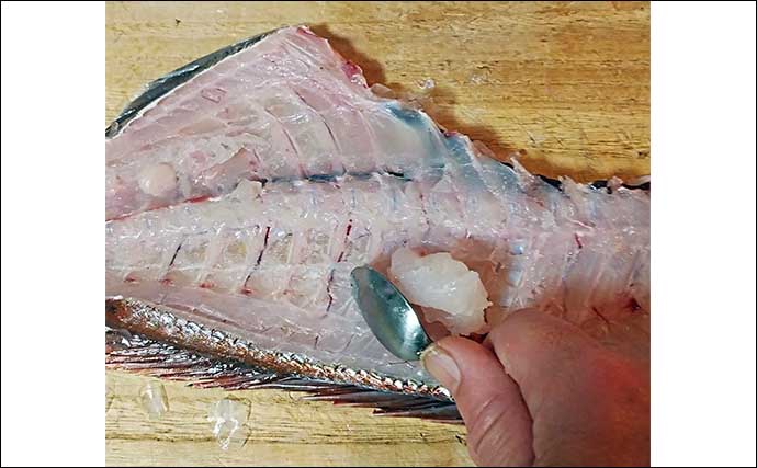 釣魚で作る「もったいない」レシピ：マダイの冷や汁　中落ちを使って食品ロスも削減