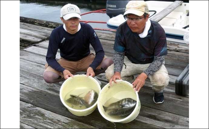 【カカリ釣り釣果速報】ダンゴ釣りで年無し含めて良型クロダイが好反応（三重）