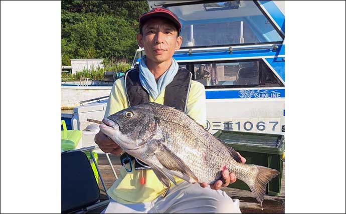 【カカリ釣り釣果速報】ダンゴ釣りで年無し含めて良型クロダイが好反応（三重）