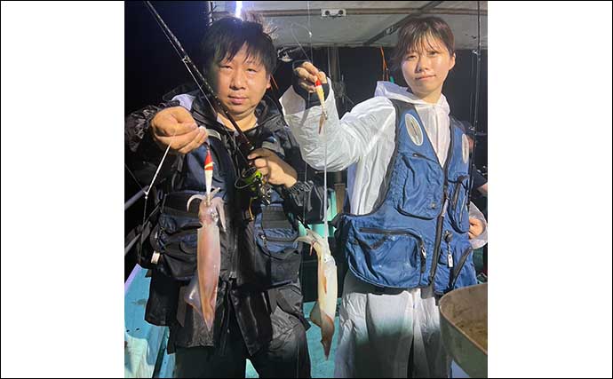 【夜焚きイカ釣果速報】今シーズン一番の入れ食い到来で100尾超え続々！（福岡）