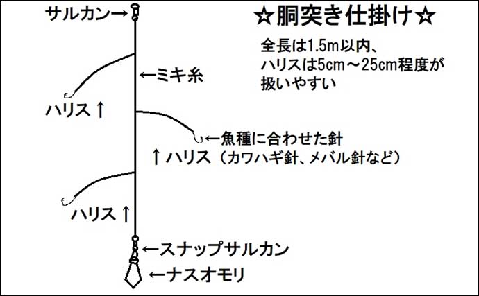 海釣りの代表的な3つの仕掛け自作方法を徹底解説【胴突き・ウキ釣り・ブッコミ】