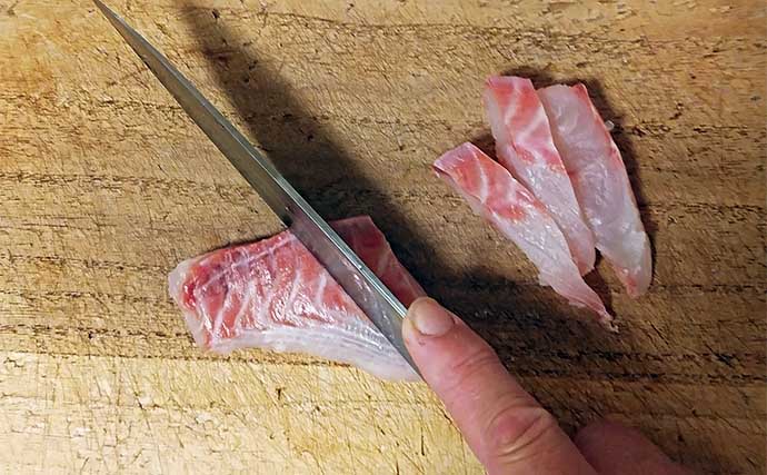 釣魚で作る「ご飯のおかず」レシピ：シブダイの漬け　ライトに漬けて上品に仕上げる