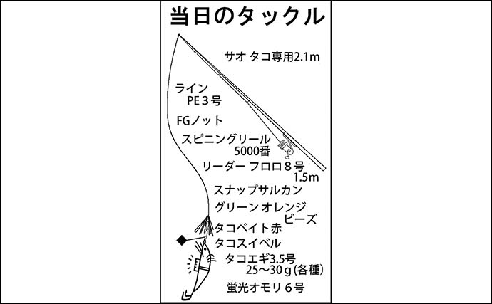 堤防エギタコ釣りでマダコ2匹ゲット【三重・四日市港】岸壁際でヒット