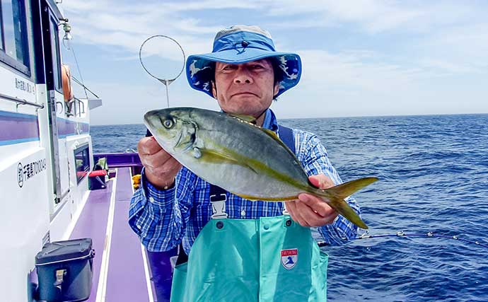 外房・大原沖のイサキ釣りで本命連発【千葉・春栄丸】ゲストにシマアジも好ヒット