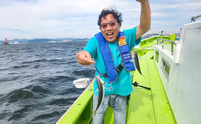 夏休みに親子でLTアジ釣りに挑戦【神奈川・進丸】アジ、サバ、カサゴと大漁満喫