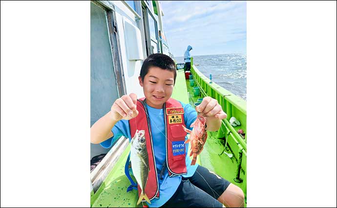 夏休みに親子でLTアジ釣りに挑戦【神奈川・進丸】アジ、サバ、カサゴと大漁満喫