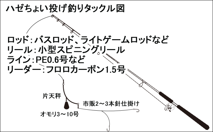 ハゼ釣り仕掛け全６種類を徹底解説　市販されているオススメ仕掛けも紹介