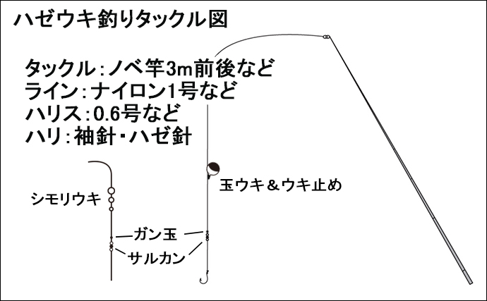 ハゼ釣り仕掛け全６種類を徹底解説　市販されているオススメ仕掛けも紹介