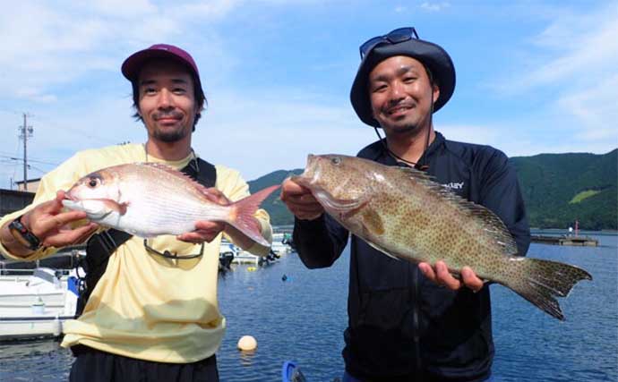 【船釣り最新釣果】タテ釣り（落とし込み）でマダイやニベが顔出し（三重）