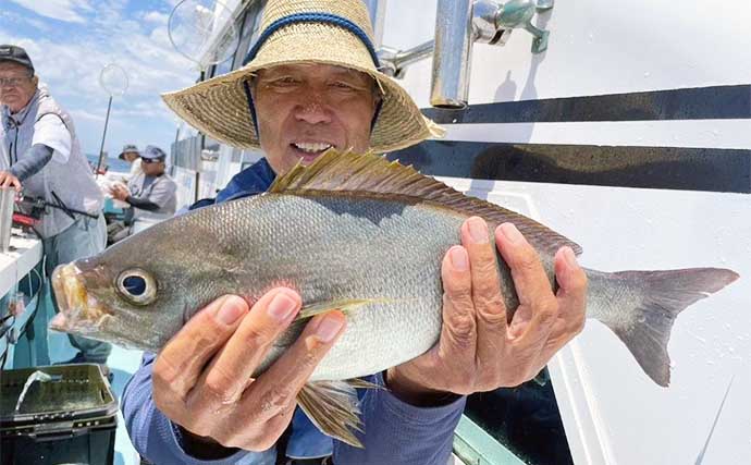 【釣果速報】五目釣りにて腹ボテのジャンボイサキでクーラー満タン（大分・熊本）