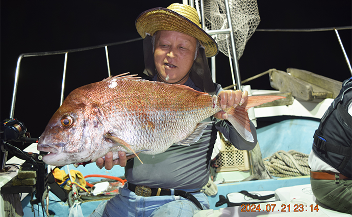 【船のエサ釣り釣果速報】博多湾内のタチウオ釣りで良型中心に釣る人50匹（福岡）