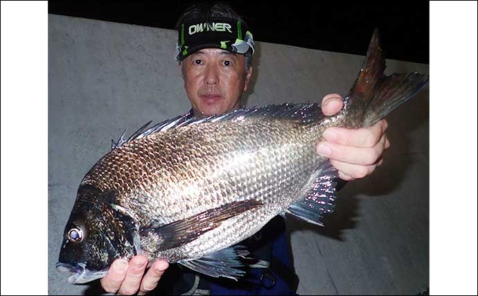 夜のウキ釣りで52cm大型チヌをキャッチ【熊本・上天草】下げ潮狙いが的中