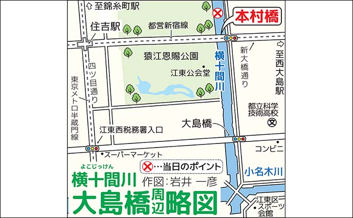 横十間川でのハゼ釣りで12cm頭に本命80尾キャッチ【東京】ヘチ狙いに好反応