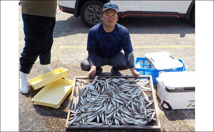 【船釣り釣果速報】大山沖の泳がせ釣りでワラサにヒラメにシイラと多彩（愛知）